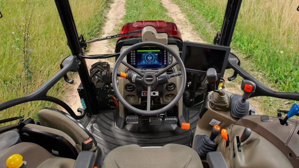 Case IH mostró un concepto de tractor pensado para labores intensivas